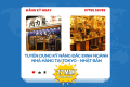 TUYỂN DỤNG KỸ NĂNG ĐẶC ĐỊNH NGÀNH NHÀ HÀNG TẠI NHẬT BẢN – LƯƠNG 270.000 YÊN – KHÔNG CA ĐÊM – MÔI TRƯỜNG CHUYÊN NGHIỆP