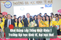 Khai Giảng Lớp Tiếng Nhật Khóa 1 – Trường Đại học Kinh tế, Đại học Huế