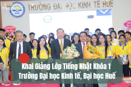 Khai Giảng Lớp Tiếng Nhật Khóa 1 – Trường Đại học Kinh tế, Đại học Huế