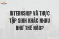 INTERNSHIP VÀ THỰC TẬP SINH KHÁC NHAU NHƯ THẾ NÀO?