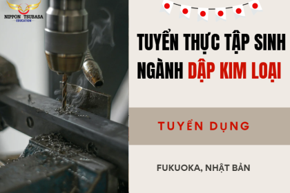 TUYỂN THỰC TẬP SINH NGÀNH DẬP KIM LOẠI